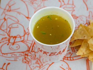 Бульйон з куркою