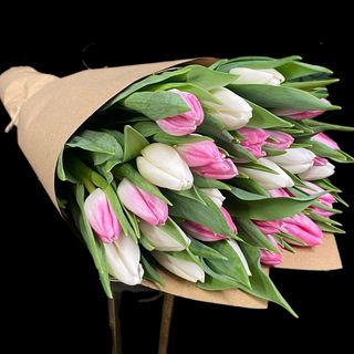 Букет тюльпанів №3 (мікс, 25шт)