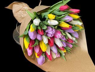 Букет #77 (51 тюльпан мікс)