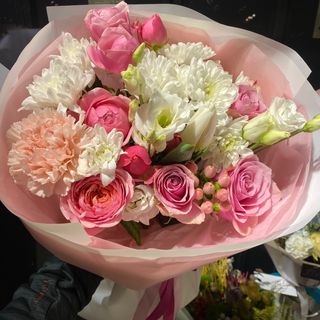 Букет «рожевий зефір»