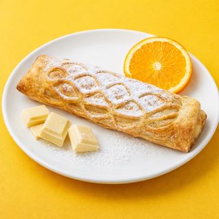 Слойка апельсин та білий шоколад