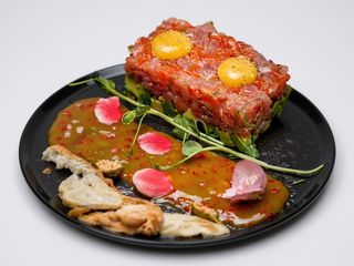 Тар-тар з лосося та тунця (150г)