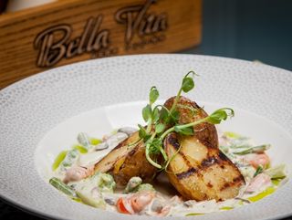 Картопля на хоспері з овочами (300г)