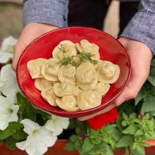 З куркою та сиром 200г