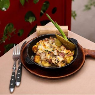 Мисливська пательня з сердечками 360г
