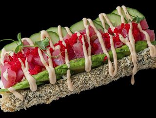 Суші хот дог з тунцем