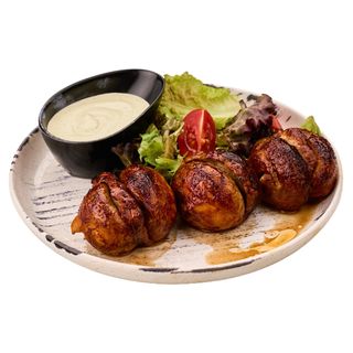 Грибний шашлик на мангалі (250г)