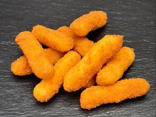 Курячі стріпси 8 шт (180г) + часниковий соус