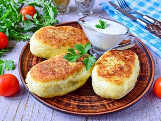 Картопляні зрази з яловичиною, 2 шт (350г)