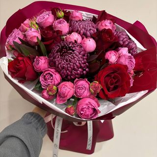 Букет «Rubi romance»