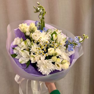 Букет квітів «Дотик хмар»