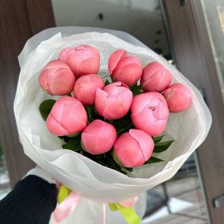 Букет з 11 півоній Pink