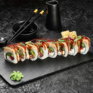 З копченим вугром та тунцем (300г)