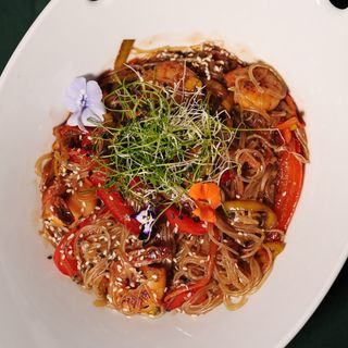 Фунчоза з креветкою