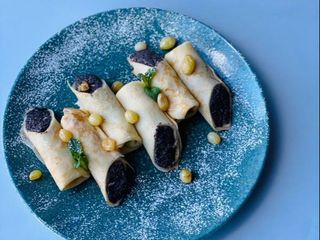 Млинці з тендітним маком