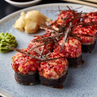 Рол запечений з креветками