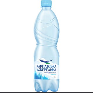 Вода мінеральна Карпатська джерельна сильногазована(0,5л)