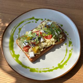 Скрембл з трюфелем та фетою