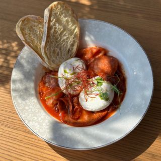 Пашот чорізо