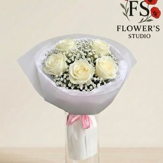 Букет  з 5шт троянд сорту Атена