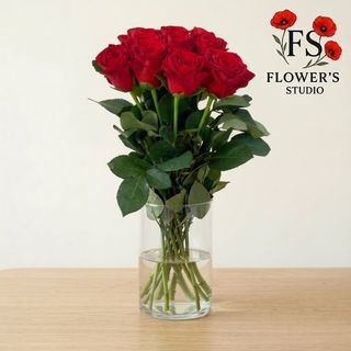 Троянда червона  50 см