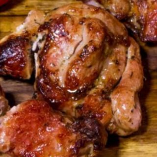 Шашлик зі свинячого ошийка