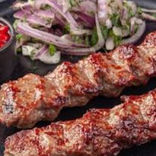 Люля кебаб зі свинини та яловичини