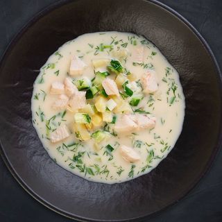 Окрошка з куркою (350гр)