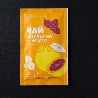 Чай Апельсин та м'ята