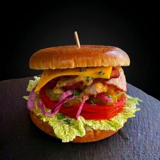 Бургер дабл чікен