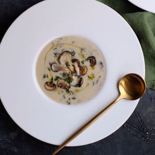 Грибний крем суп