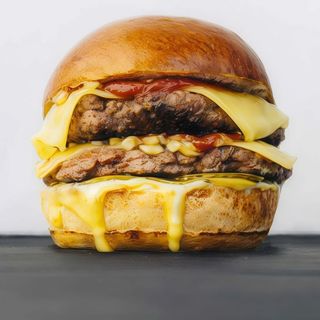 Бургер Меню Дабл Чіз (ФРІ+ПЕПСІ)