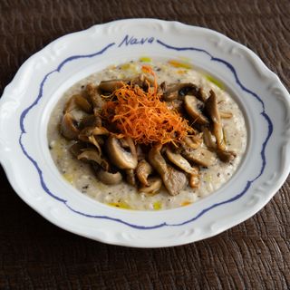 Трюфельне ризотто з грибами