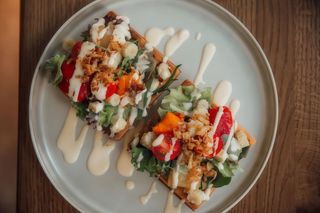 Бельгійські вафлі з печеними перцями (295г)