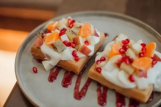 Бельгійська вафля Фруктовий мікс (320г)