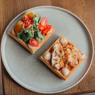 Бельгійська вафля з беконом (250г)