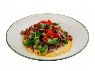 Хумус з курячими сердечками (250г)