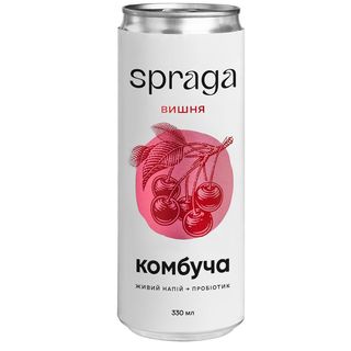 Комбуча вишня Spraga (330мл)
