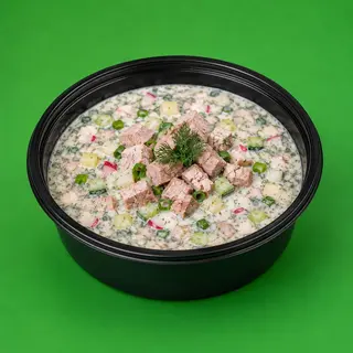 Окрошка зі свинини