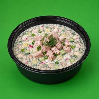 Окрошка зі свинини