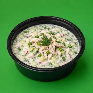 Окрошка з куркою