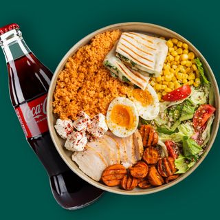 Комбо тарілка Білкова + кола