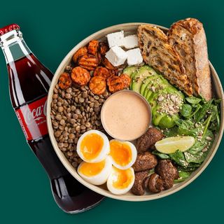 Комбо тарілка Вегетеріанська+ кола