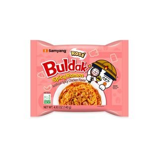 Локшина Buldak Rose Hot Chicken Ramen SAMYANG (140 г)
