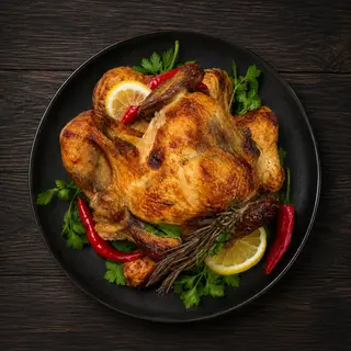 Курча сметана зелень