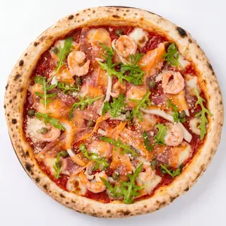 Піца фірмова Amici Felici з морепродуктами (460 г)