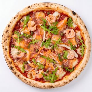 Піца фірмова Amici Felici з морепродуктами (460 г)