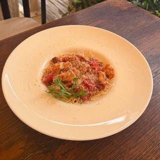Паста з креветками (350г)