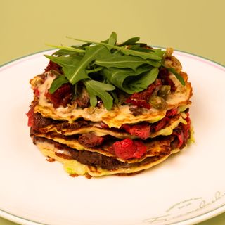 Кабачковий хешбраун з ростбіфом( 270г)