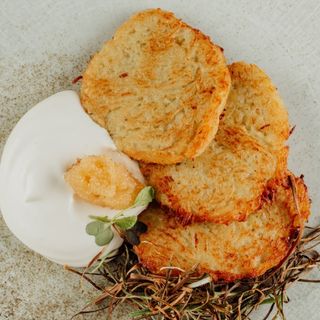 Деруни з кав'яром з щуки (270г)